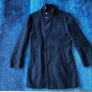 Zara Navy Coat
